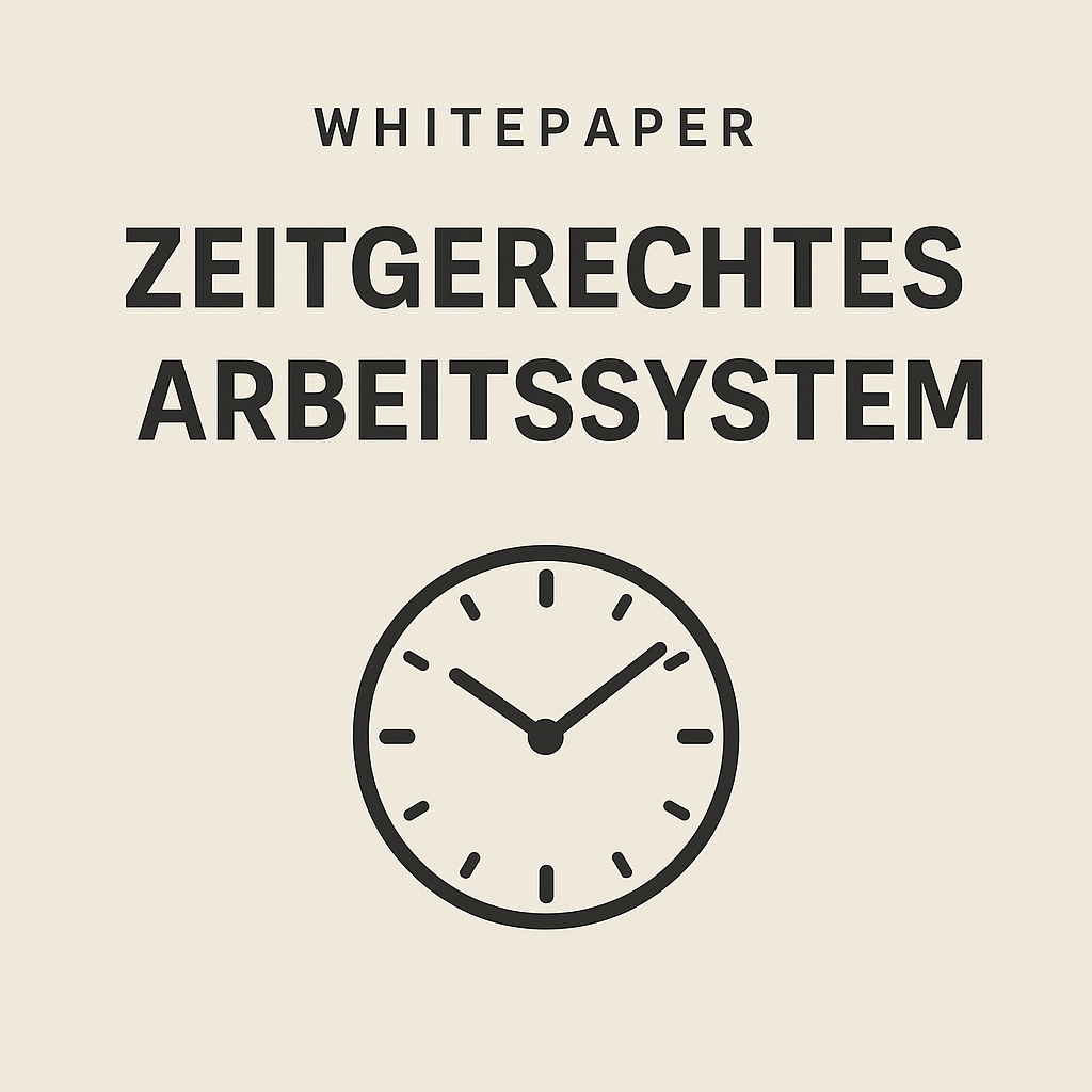 Zeitgerechtes Arbeitssystem